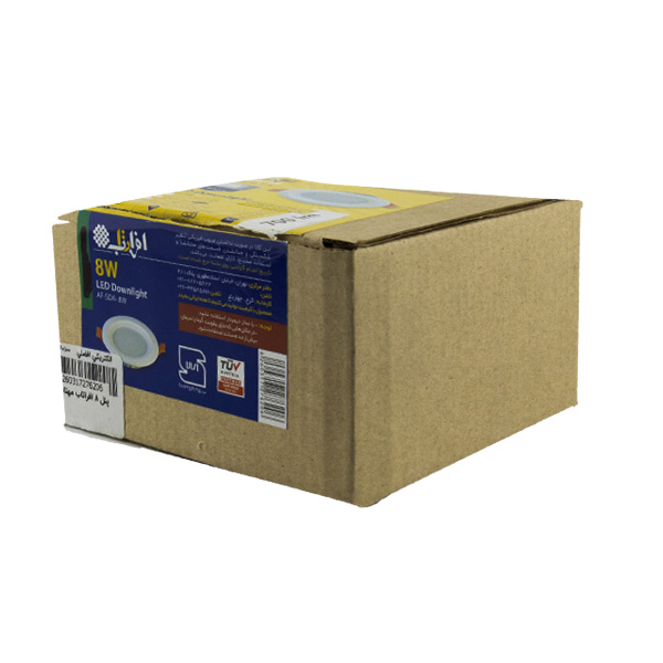 چراغ پنلی SMD توکار 8 وات بک لایت افراتاب