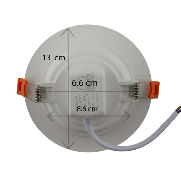 پنل 15وات LED سری جندال توکار بروکس