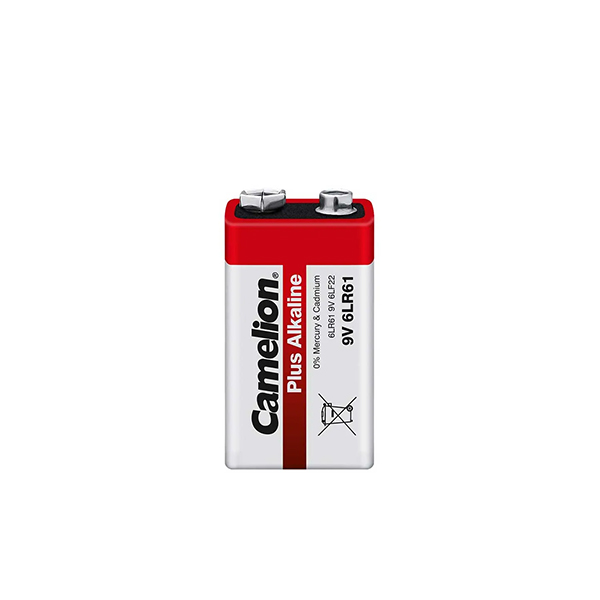 باتری کتابی کملیون مدل Plus آلکالاین Alkaline 6LR61