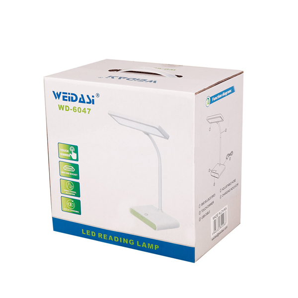 چراغ مطالعه شارژی ویداسی Weidasi WD-6047