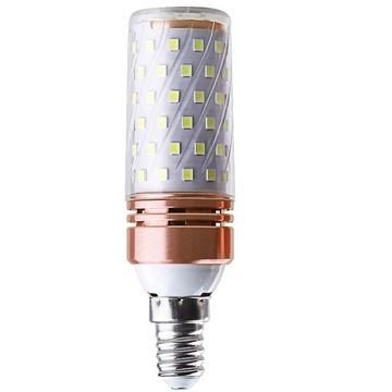 لامپ بلالی ال ای دی 18 وات نوربیست مدل سه حالته SMD LED پایه شمعی (E14)