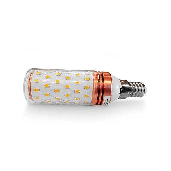 لامپ بلالی ال ای دی 18 وات نوربیست مدل سه حالته SMD LED پایه شمعی (E14)