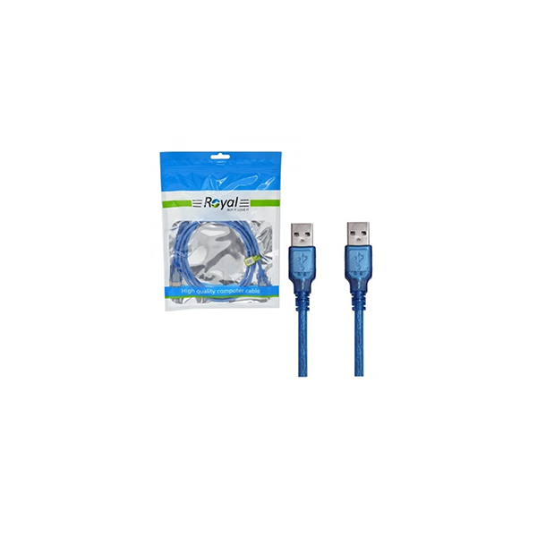 کابل 1.5 متر 2 سر USB ROYAL