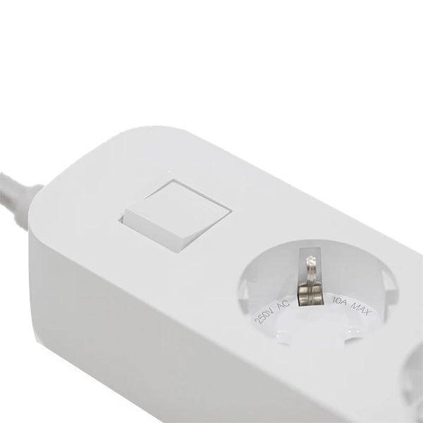چهار راهی برق هادرون دارای پورت USB و PD مجهز به شارژر 30 وات دارای کابل  1/8 متر مدل P343
