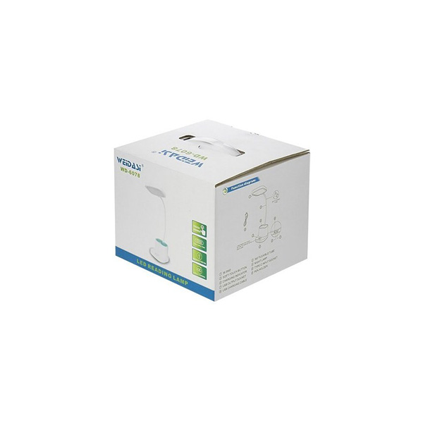 چراغ مطالعه شارژی لمسی ویداسی مدل WD-6078