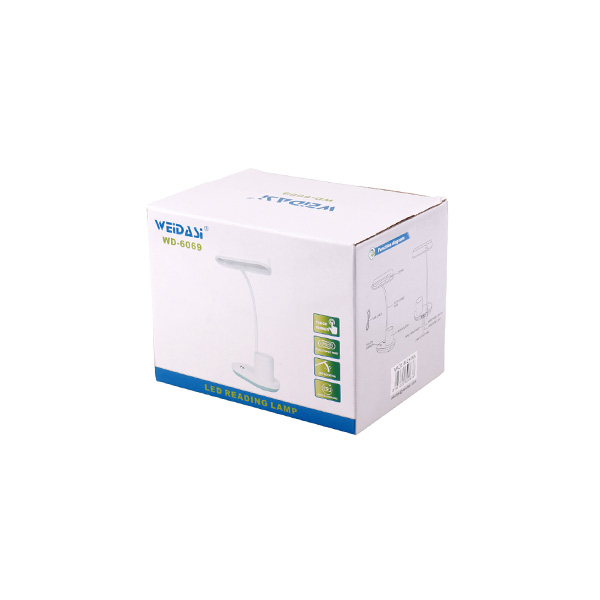 چراغ مطالعه شارژی لمسی ویداسی Weidasi WD-6069