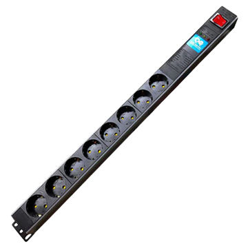 محافظ هشت راه پارت ارت دار مدل رک مونت با کابل 1.8 متر کد 5144
