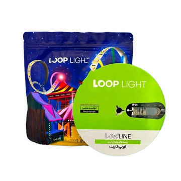 ریسه 12 ولت چسبی لوپ لایت مولتی RGB IP20 PG حلقه 5 متری