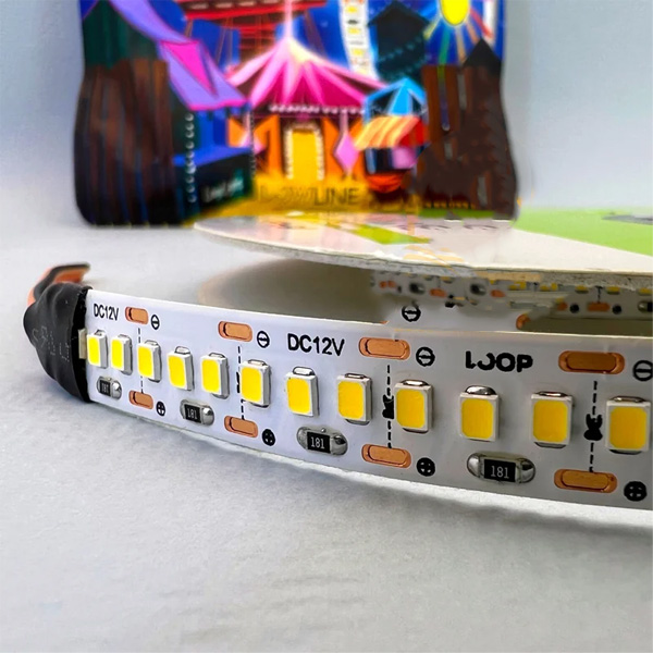 ریسه 12 ولت چسبی لوپ لایت مولتی RGB IP20 PG حلقه 5 متری