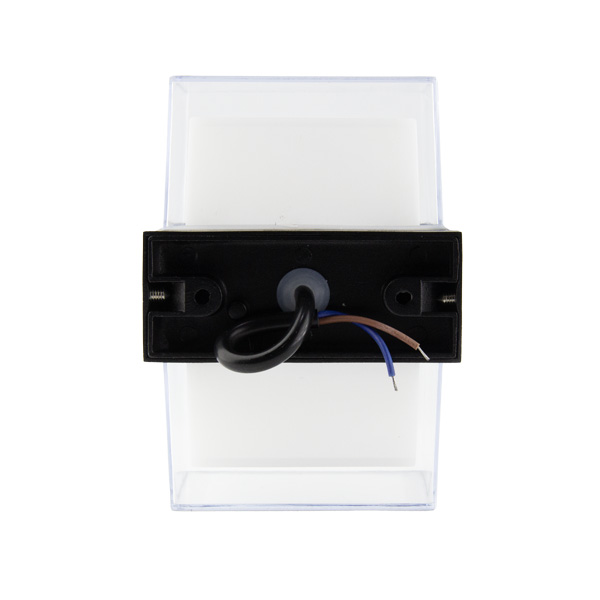 دکوراتیو 10 وات 2 طرفه مشکی AL060 یکتا بدنه مشکی آفتابی