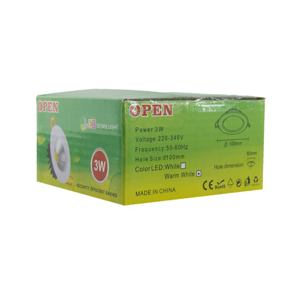 پنل  COB هالوژن 3 وات اوپن آفتابی